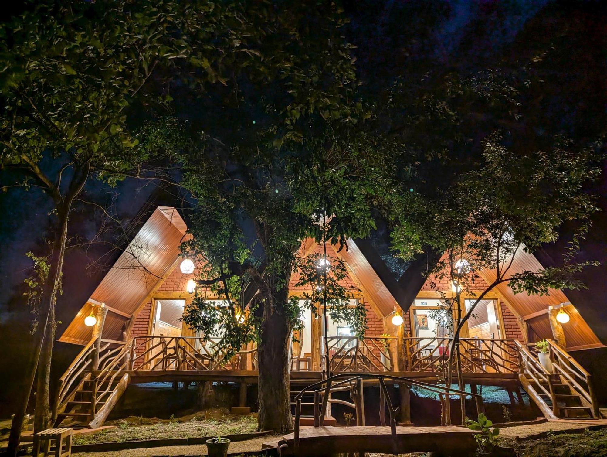 Wooden Cabana 锡吉里亚 外观 照片